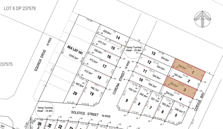 Fourth view of Homely land listing, Lot 1 Corvus Way, Box Hill NSW 2765