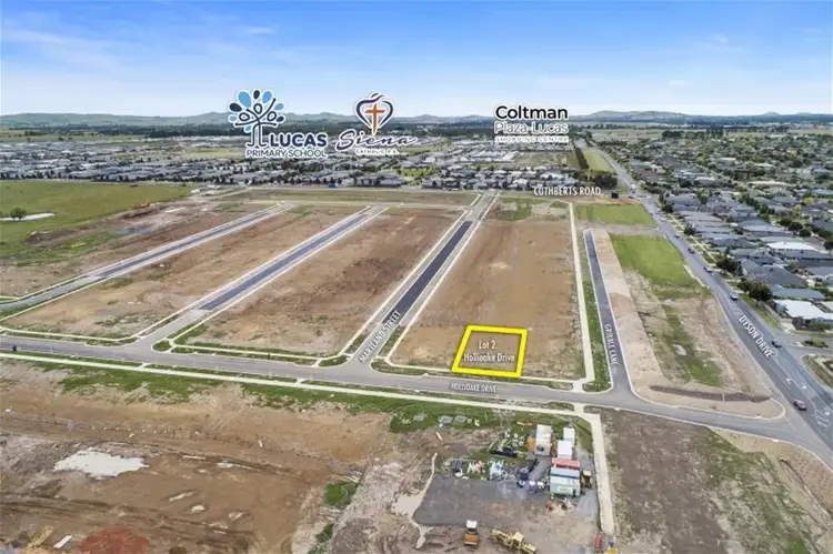 Second view of Homely land listing, Lot 2 Hollioake Drive, Lucas VIC 3350