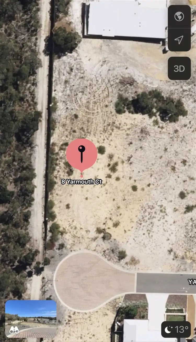 Second view of Homely land listing, 8 Yarmouth Court, Dawesville WA 6211