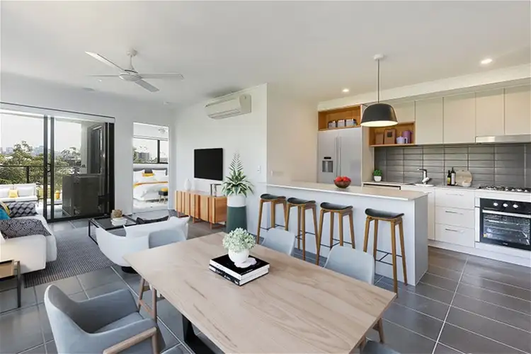 Second view of Homely apartment listing, 407/9 Regina Street, Greenslopes QLD 4120