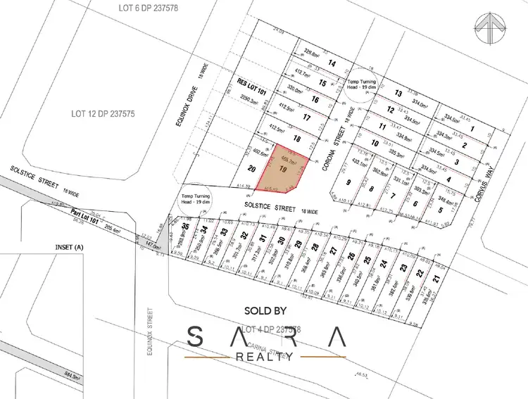 Main view of Homely land listing, Lot 19 Solistice Street, Box Hill NSW 2765