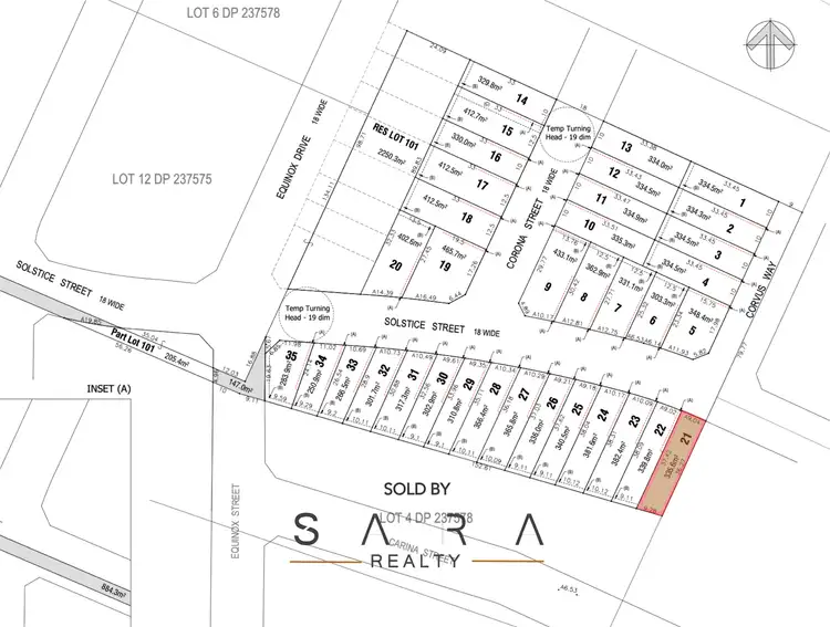 Main view of Homely land listing, Lot 21 Solistice Street, Box Hill NSW 2765