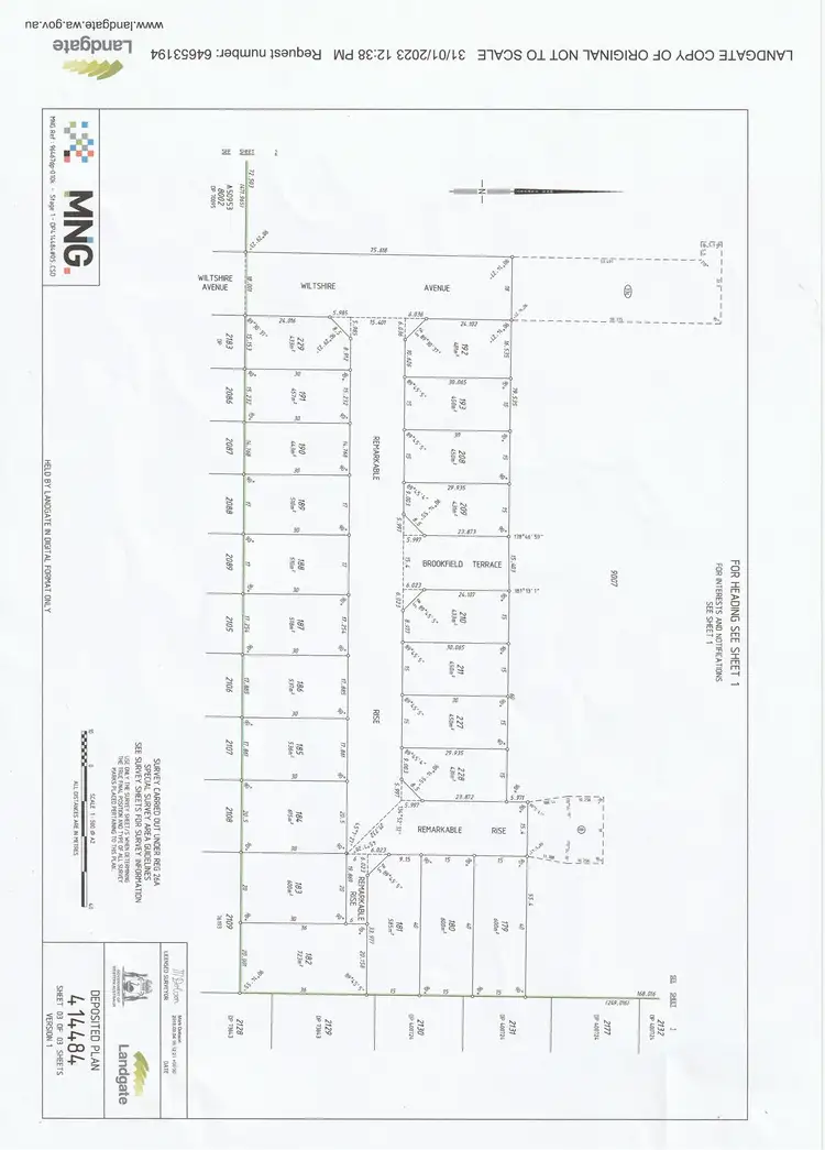 Second view of Homely land listing, 1 Remarkable Rise, Jane Brook WA 6056