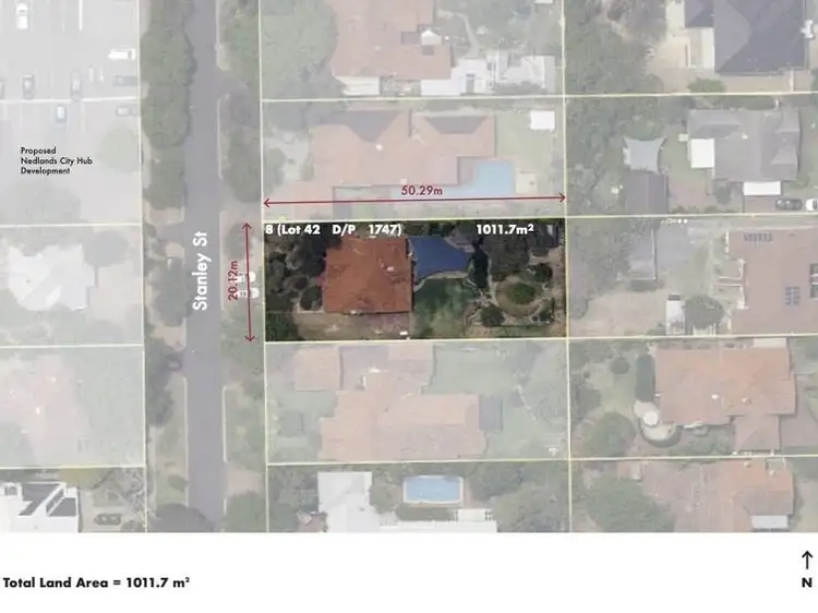 Main view of Homely land listing, 8 Stanley Street, Nedlands WA 6009