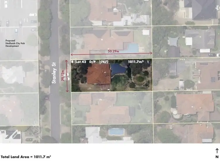 Main view of Homely land listing, 8 Stanley Street, Nedlands WA 6009
