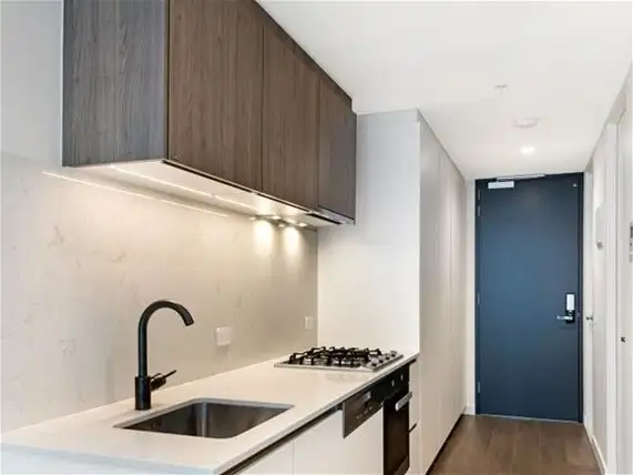 Second view of Homely apartment listing, 1403/23 MacKenzie Street, Melbourne VIC 3004