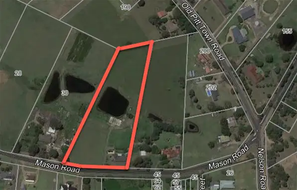 Main view of Homely land listing, 32 Mason Road, Box Hill NSW 2765