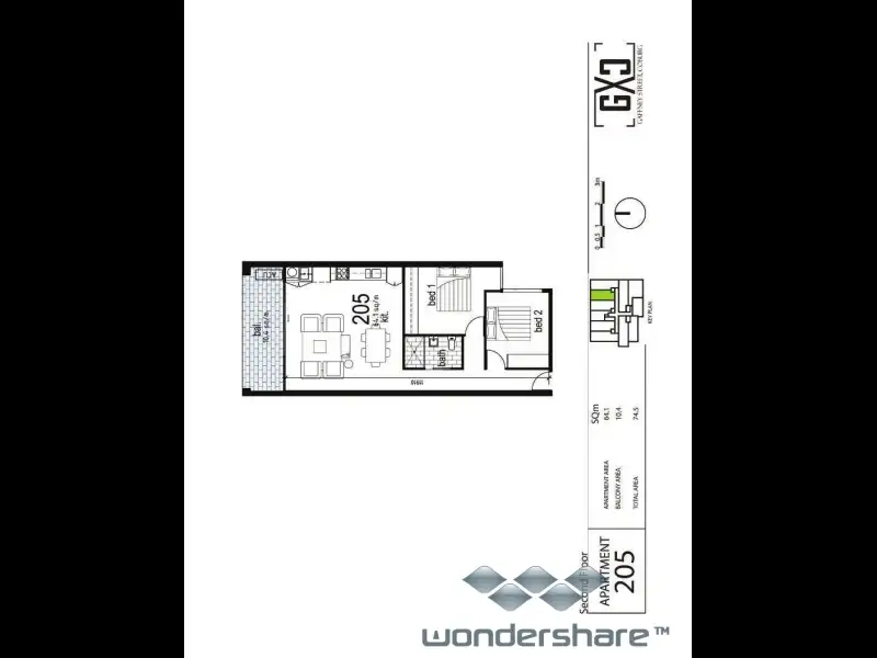 Main view of Homely apartment listing, 205/49-51 Gaffney Street, Coburg VIC 3058