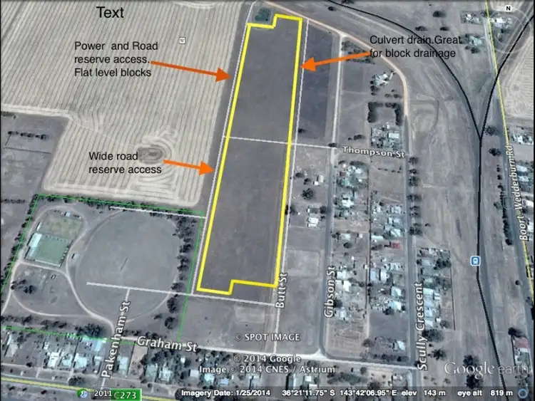 Second view of Homely land listing, Lot 14 Henty Street, Korong Vale VIC 3520