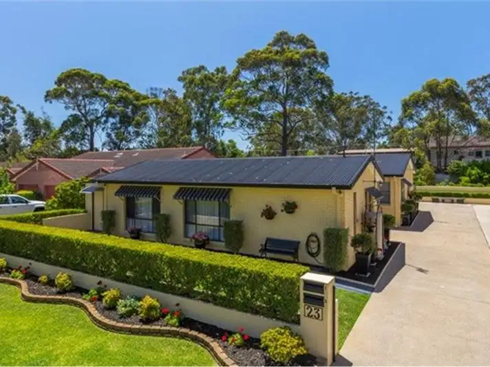 Main view of Homely semi-detached listing, 23 Train Street, Broulee NSW 2537