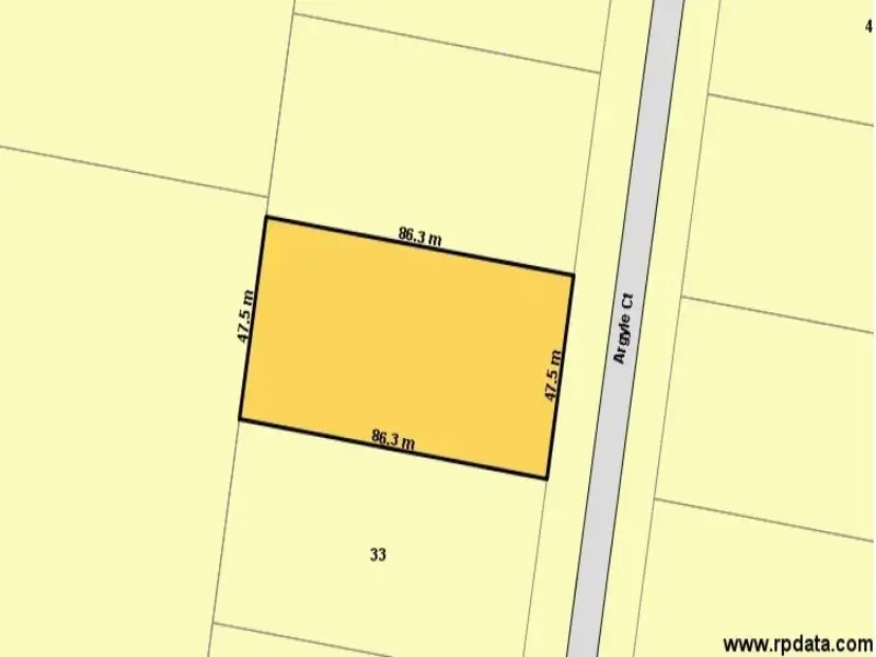 Main view of Homely land listing, 37 Argyle Court, Dalby QLD 4405
