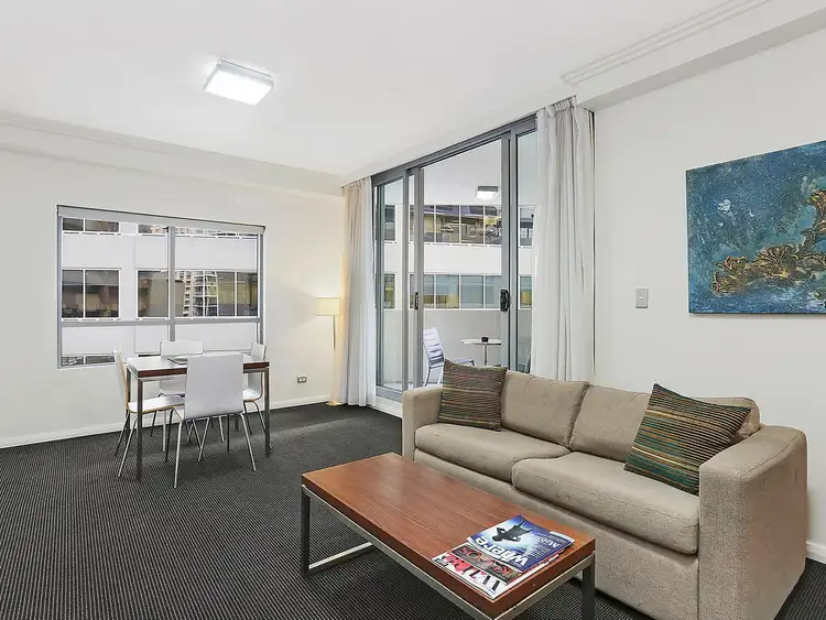 Second view of Homely studio listing, 1107/2 Cunningham Street, Sydney NSW 2000