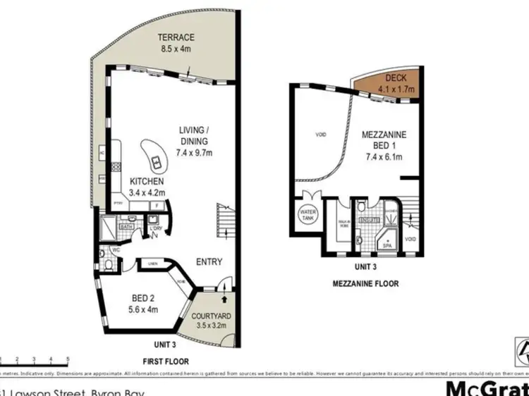 Second view of Homely apartment listing, 3/31 Lawson Street, Byron Bay NSW 2481