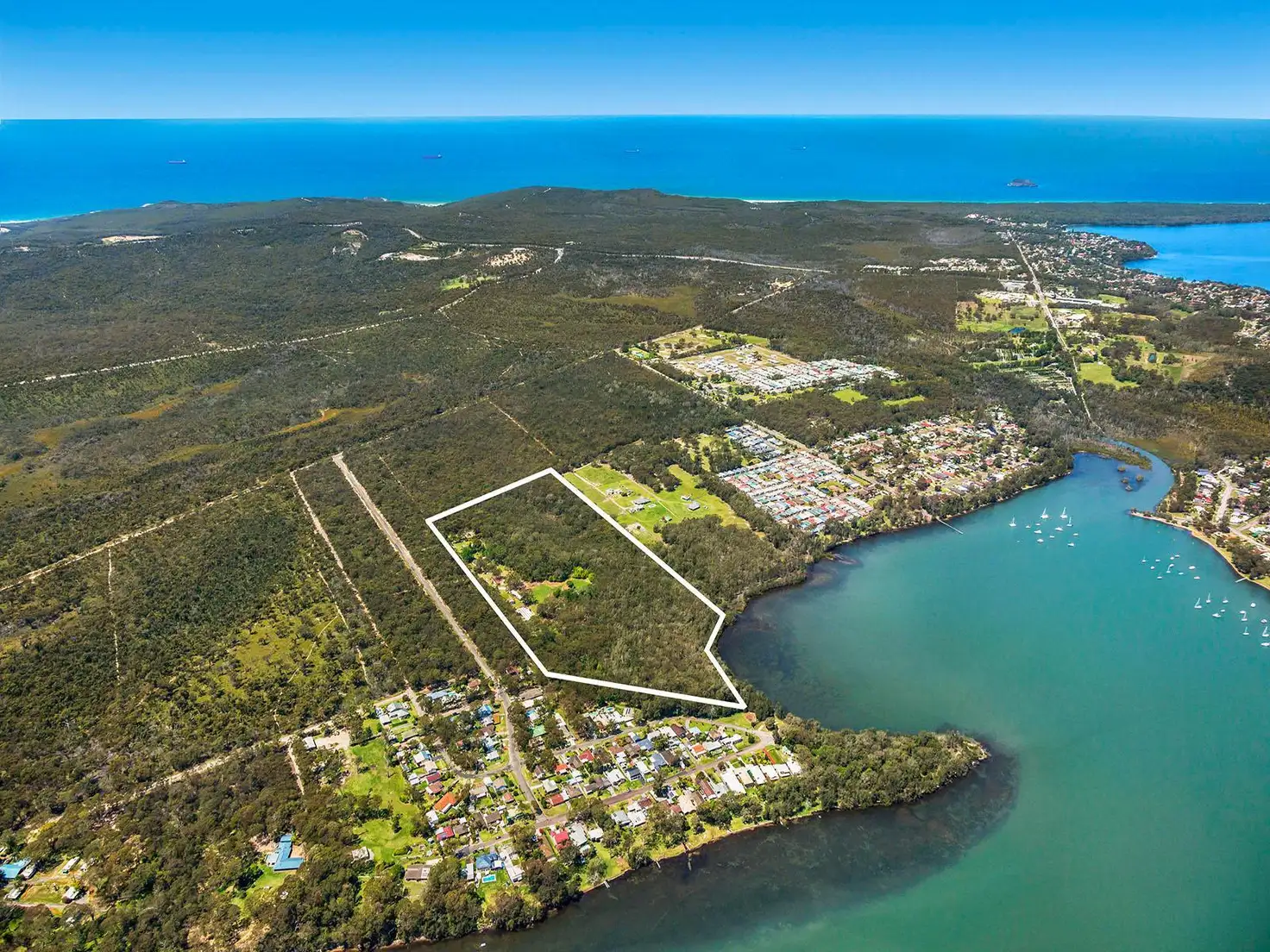 Main view of Homely rural property listing, 21 Houston Avenue, Chain Valley Bay NSW 2259