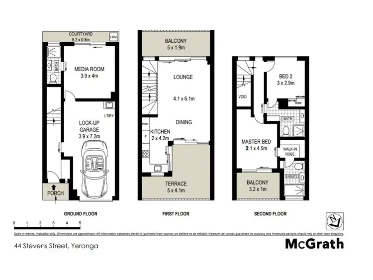 Second view of Homely townhouse listing, 1/ 44 Stevens Street, Yeronga QLD 4104