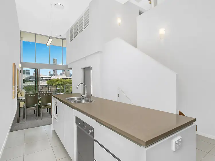 Second view of Homely apartment listing, 17/15 Walsh Street, Milton QLD 4064