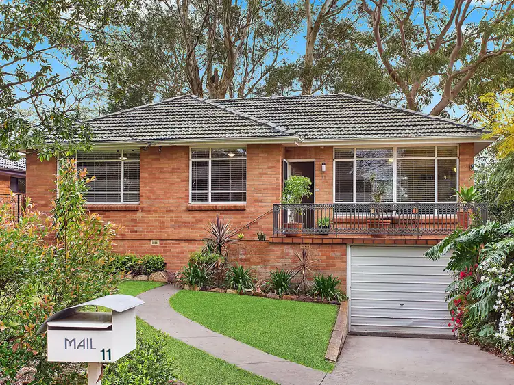 Main view of Homely house listing, 11 Wallalong Crescent, West Pymble NSW 2073
