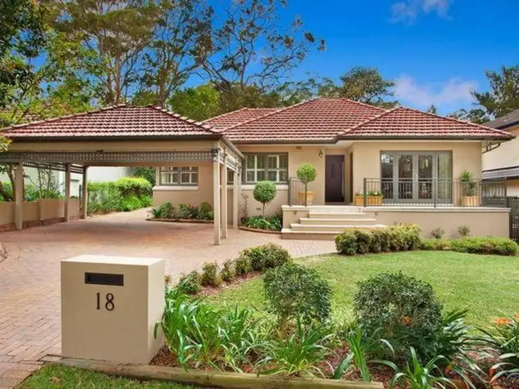 Main view of Homely house listing, 18 Yarrennan Avenue, West Pymble NSW 2073
