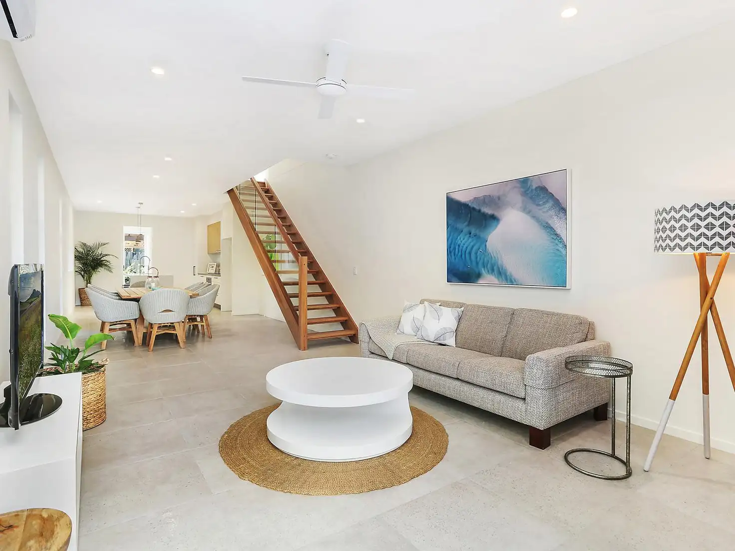 Main view of Homely semi-detached listing, 1/34 Twenty Fifth Avenue, Palm Beach QLD 4221