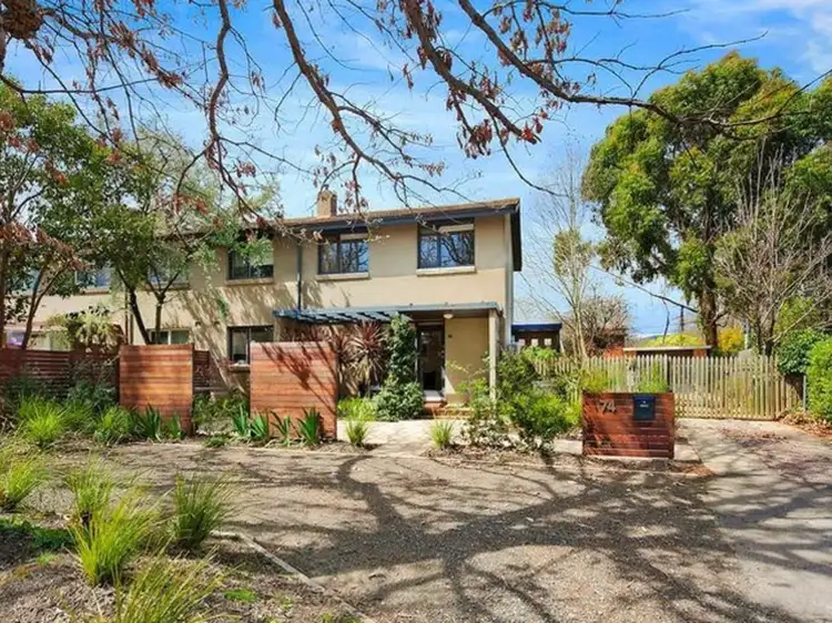 Main view of Homely villa listing, 74 Lewin Street, Lyneham ACT 2602