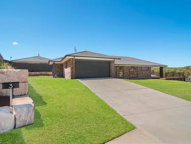 Main view of Homely house listing, 3 Falster Ridge, Cameron Park NSW 2285