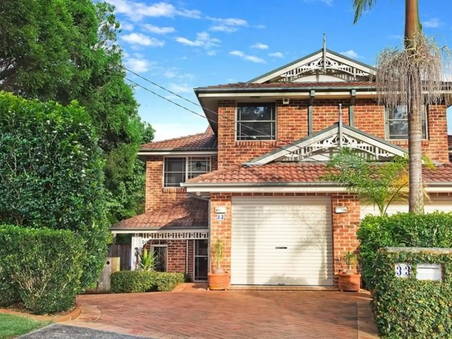 Main view of Homely semi-detached listing, 33 The Gully Road, Berowra NSW 2081