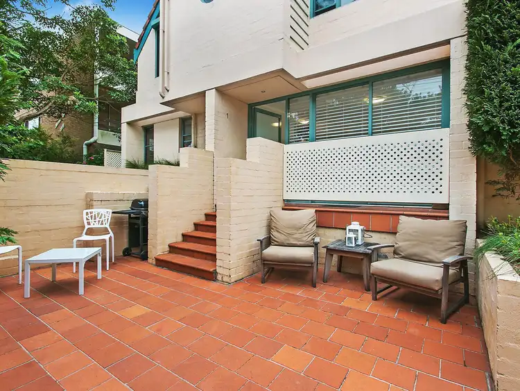 Second view of Homely townhouse listing, 1/95 Gerard Street, Cremorne NSW 2090