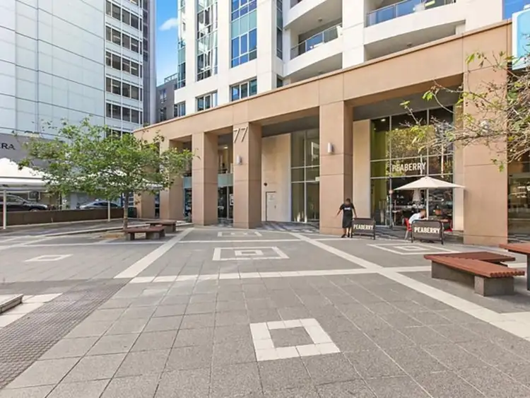 Third view of Homely studio listing, 1004/77 Berry Street, North Sydney NSW 2060