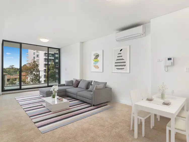 Second view of Homely apartment listing, 314/135 Pacific Highway, Hornsby NSW 2077