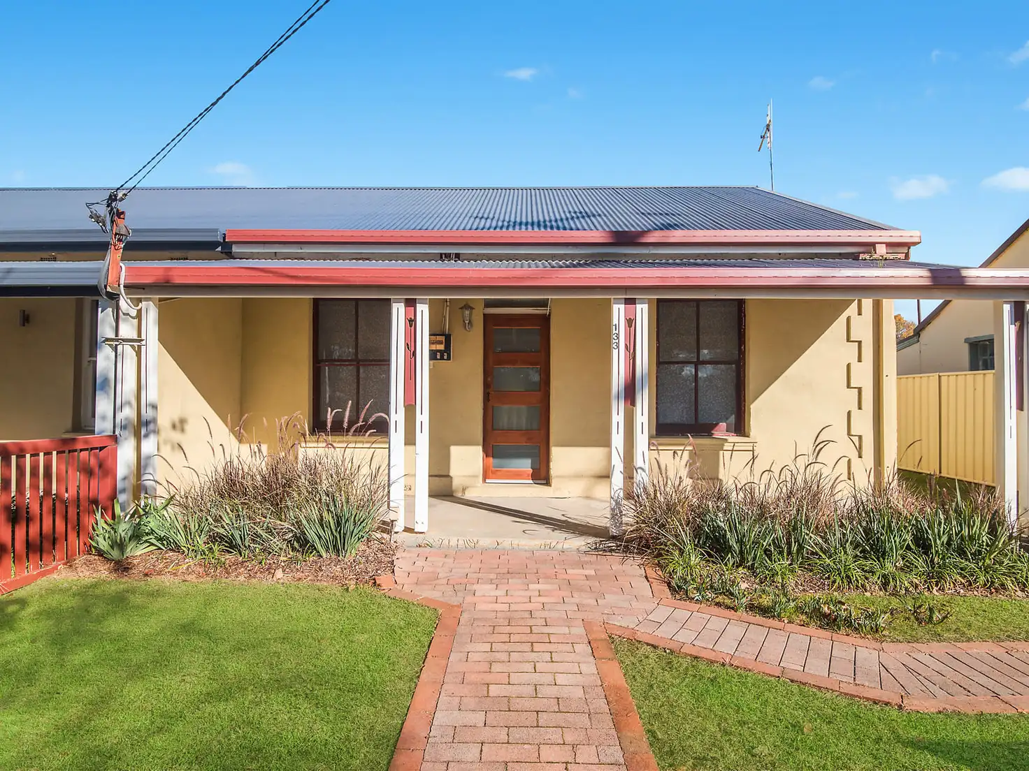 Main view of Homely semi-detached listing, 133 Gladstone Street, Mudgee NSW 2850