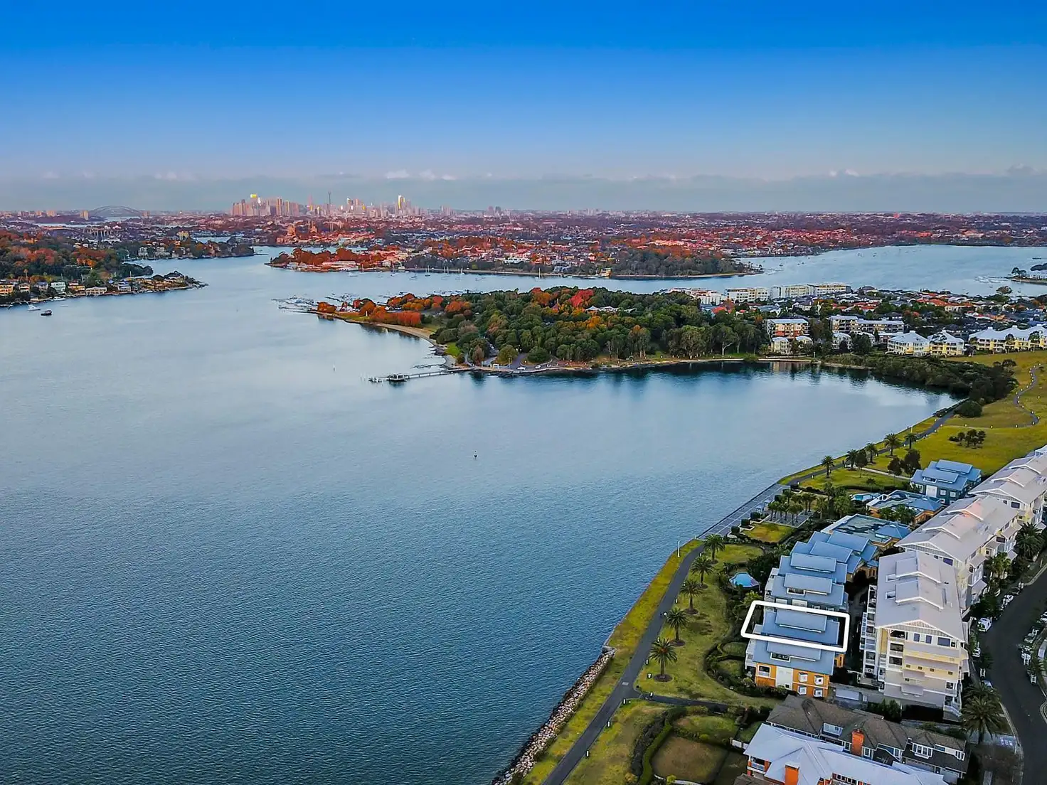 Main view of Homely apartment listing, 21/73 Peninsula Drive, Breakfast Point NSW 2137