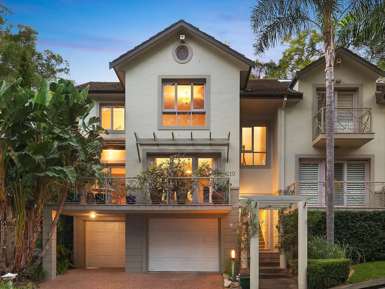 Main view of Homely townhouse listing, 10 Boronia Avenue, Hunters Hill NSW 2110