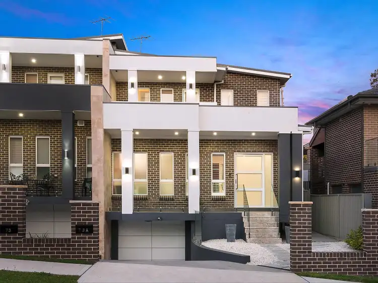 Main view of Homely semi-detached listing, 73A Clarke Street, Bass Hill NSW 2197