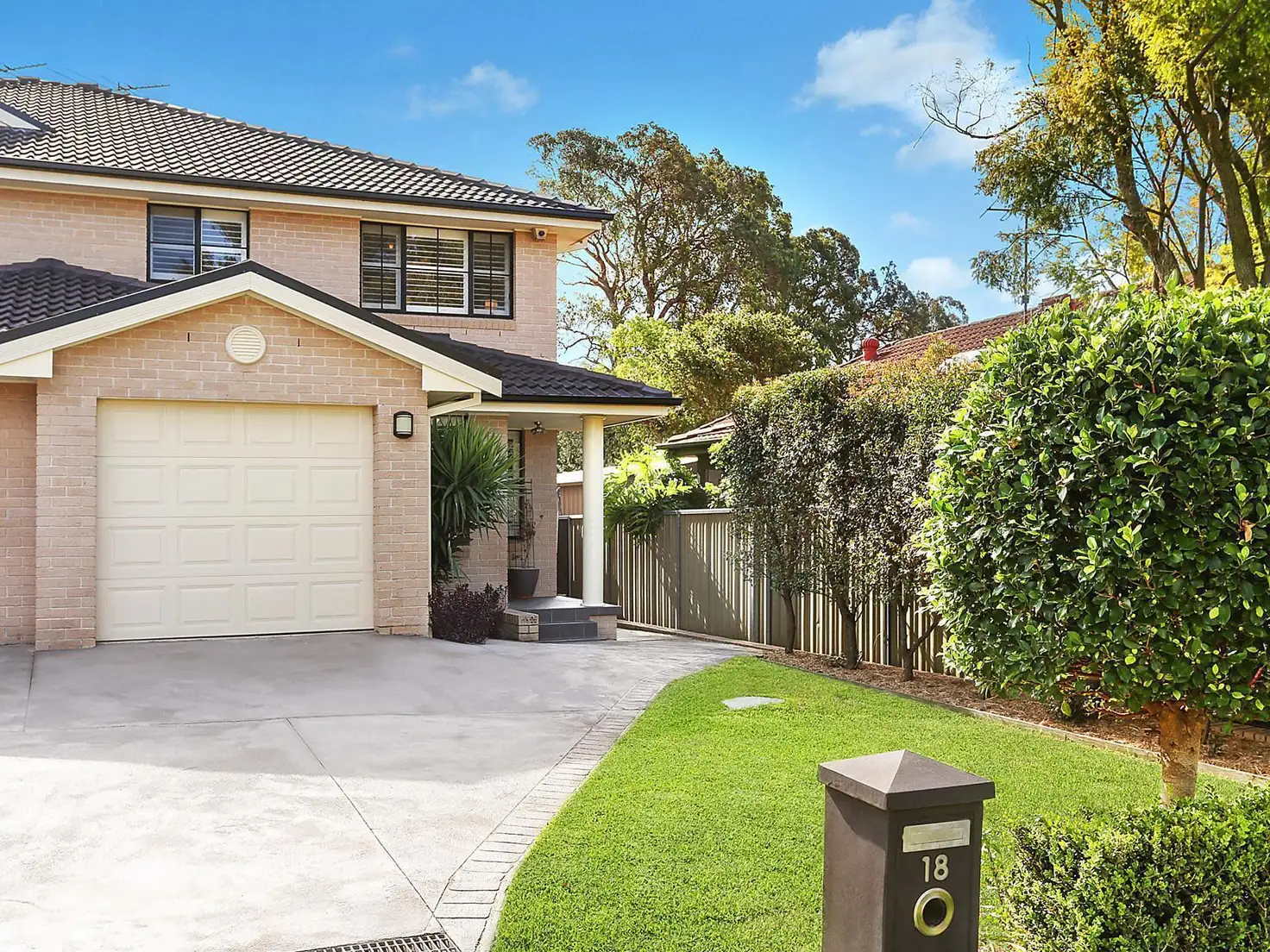 Main view of Homely semi-detached listing, 18 Wilson Street, Panania NSW 2213