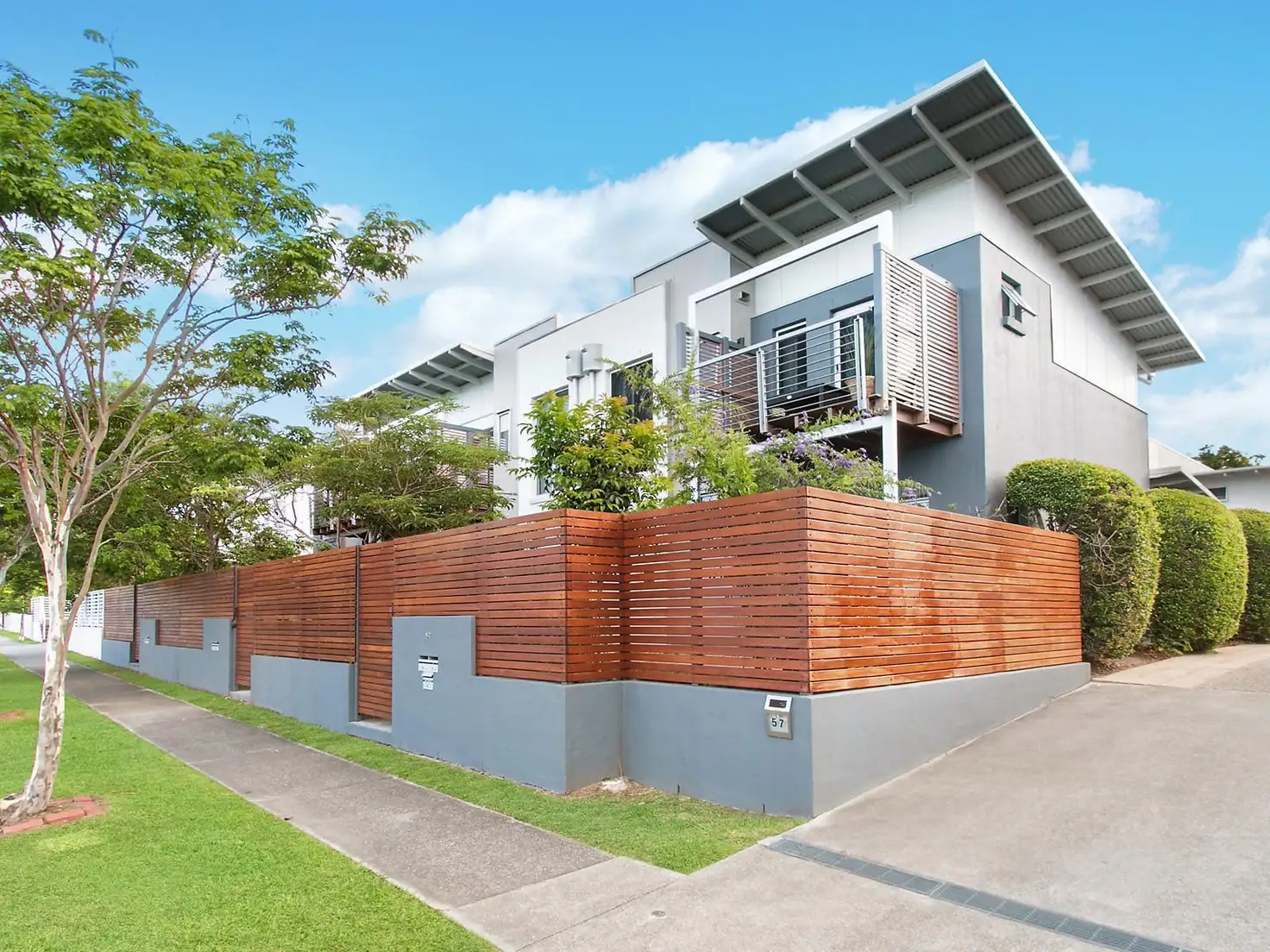 Main view of Homely townhouse listing, 1/57 Shakespeare Street, Coorparoo QLD 4151