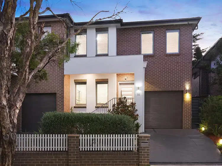 Main view of Homely semi-detached listing, 50 Melba Drive, East Ryde NSW 2113