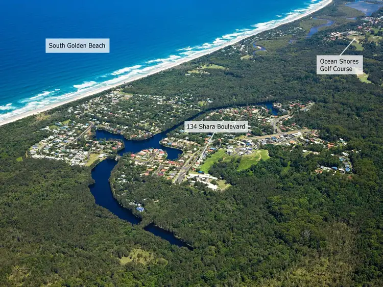 Fourth view of Homely house listing, 134 Shara Boulevard, Ocean Shores NSW 2483