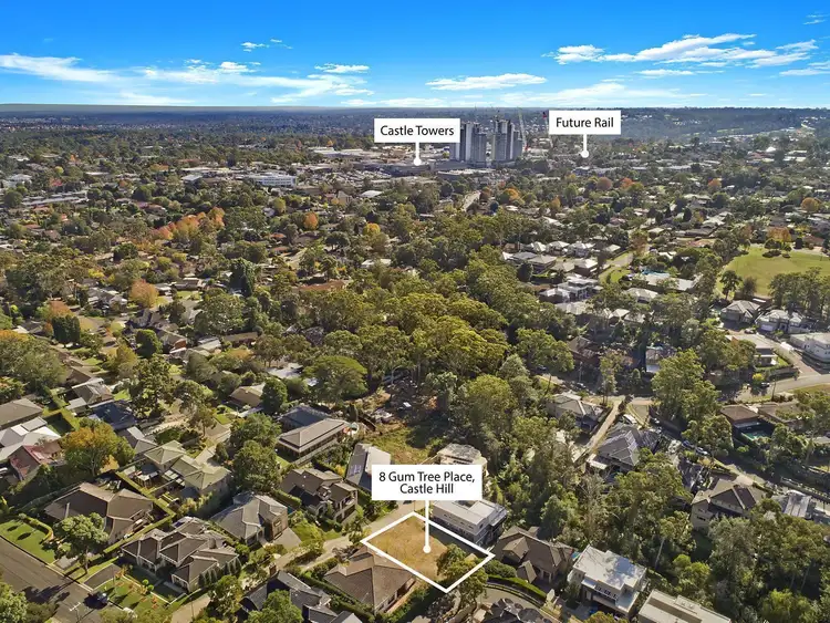 Second view of Homely land listing, 8 Gum Tree Place, Castle Hill NSW 2154