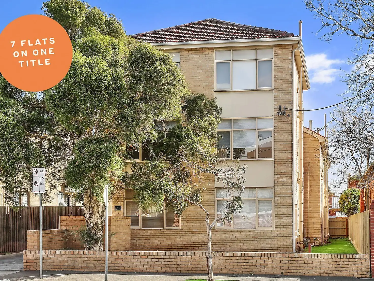 Main view of Homely block of units listing, 1-7/181 Hotham Street, Ripponlea VIC 3185