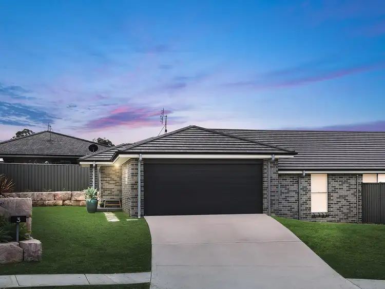 Second view of Homely house listing, 3 Falster Ridge, Cameron Park NSW 2285