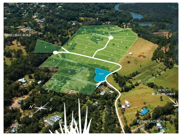 Second view of Homely land listing, 16/79 Eudlo Flats Road, Diddillibah QLD 4559