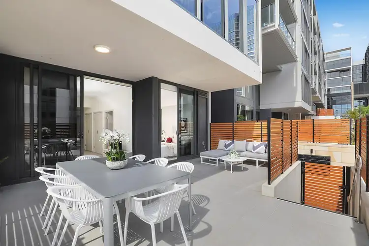 Second view of Homely apartment listing, 203/1 Park Street North, Wentworth Point NSW 2127