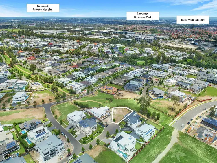 Second view of Homely land listing, 6 Montreux Rise, Bella Vista NSW 2153