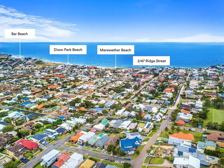 Second view of Homely townhouse listing, 2/47 Ridge Street, Merewether NSW 2291