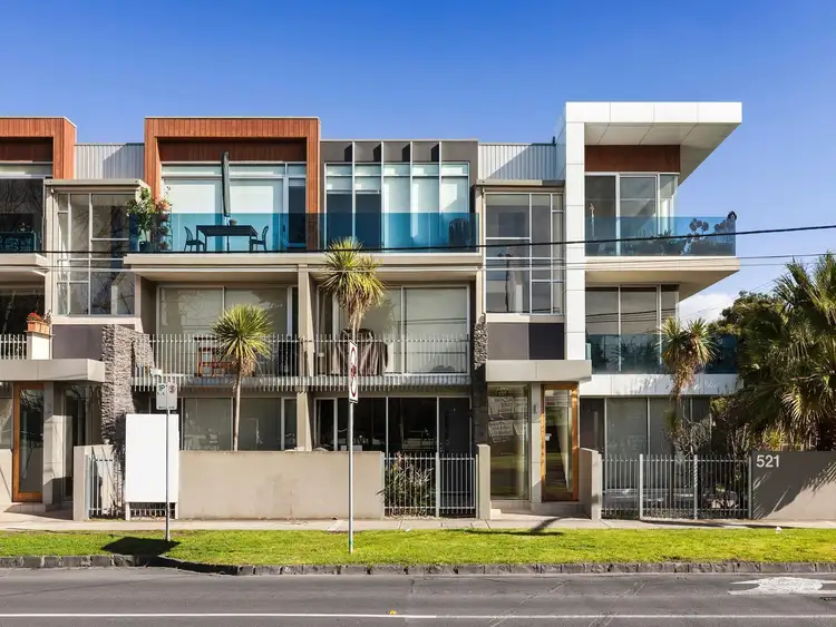 Main view of Homely apartment listing, 3/521 St Kilda Street, Elwood VIC 3184
