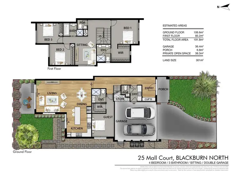 Fifth view of Homely townhouse listing, 25 Mall Court, Blackburn North VIC 3130