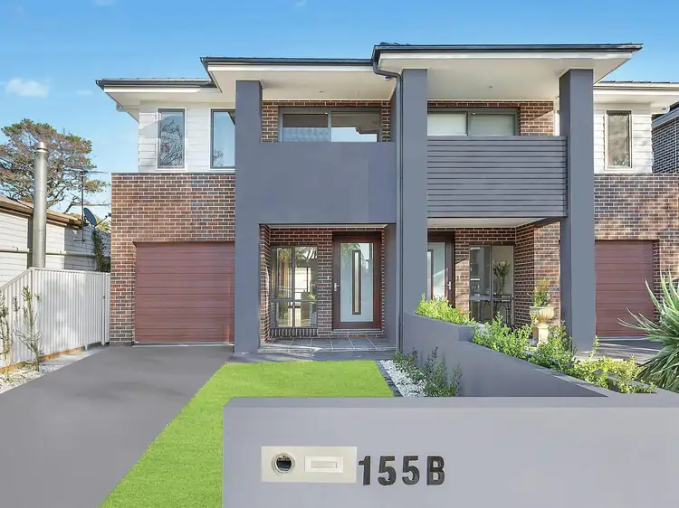 Main view of Homely semi-detached listing, 155b Kareena Road, Miranda NSW 2228