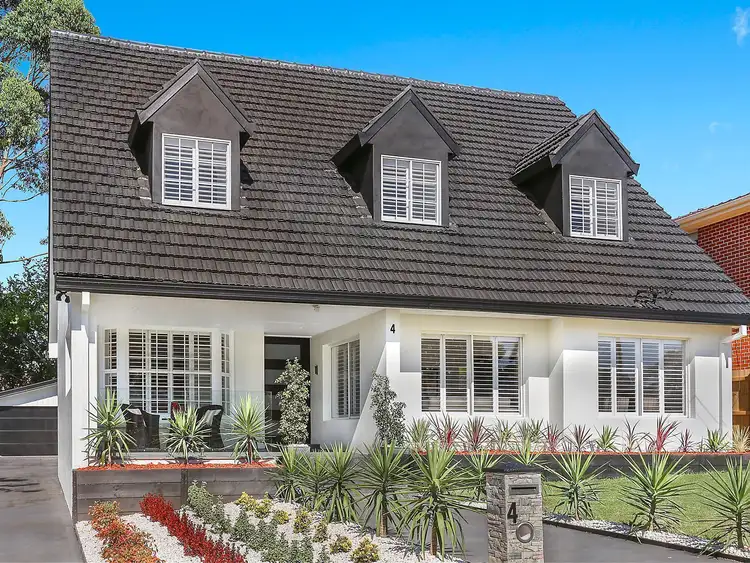 Second view of Homely house listing, 4 McMullen Avenue, Carlingford NSW 2118