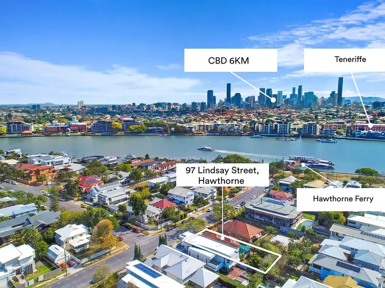 Second view of Homely house listing, 97 Lindsay Street, Hawthorne QLD 4171