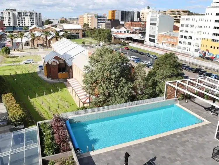 Second view of Homely apartment listing, 502/14 Honeysuckle Drive, Newcastle NSW 2300